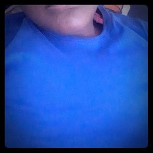 Blue Plain T-shirt
